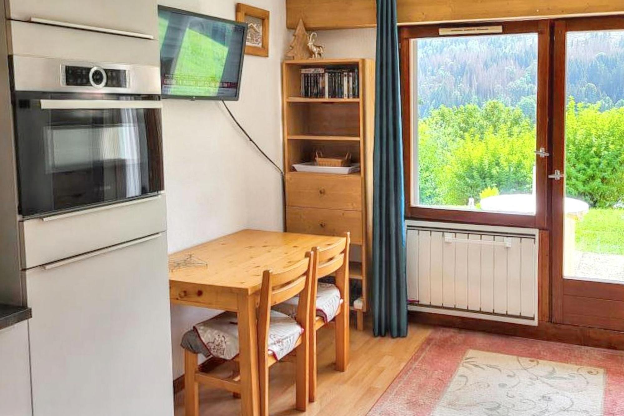 Studio Accueillant A Cordon Vue Mont Blanc 22 M² Parking Inclus מראה חיצוני תמונה